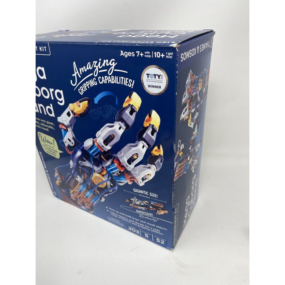 Thames & Kosmos Mega Cyborg Hand STEM Experiment Kit Build Your Own GIANT Hand - Picture 3 of 11